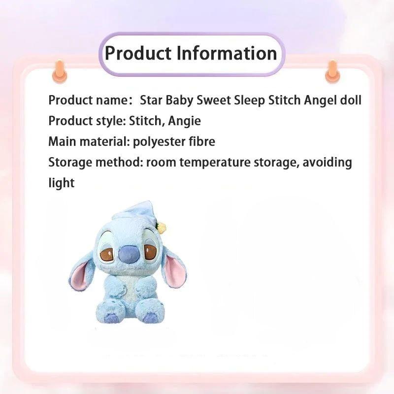 Lilo & Stitch Plush Toy, Blue, 30cm Decorative Pillow, Birthday Gift, Soft and Cute, Disney Licensed