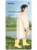 Kids' Waterproof School Raincoat with Backpack Space – Extended Length Poncho for Boys and Girls