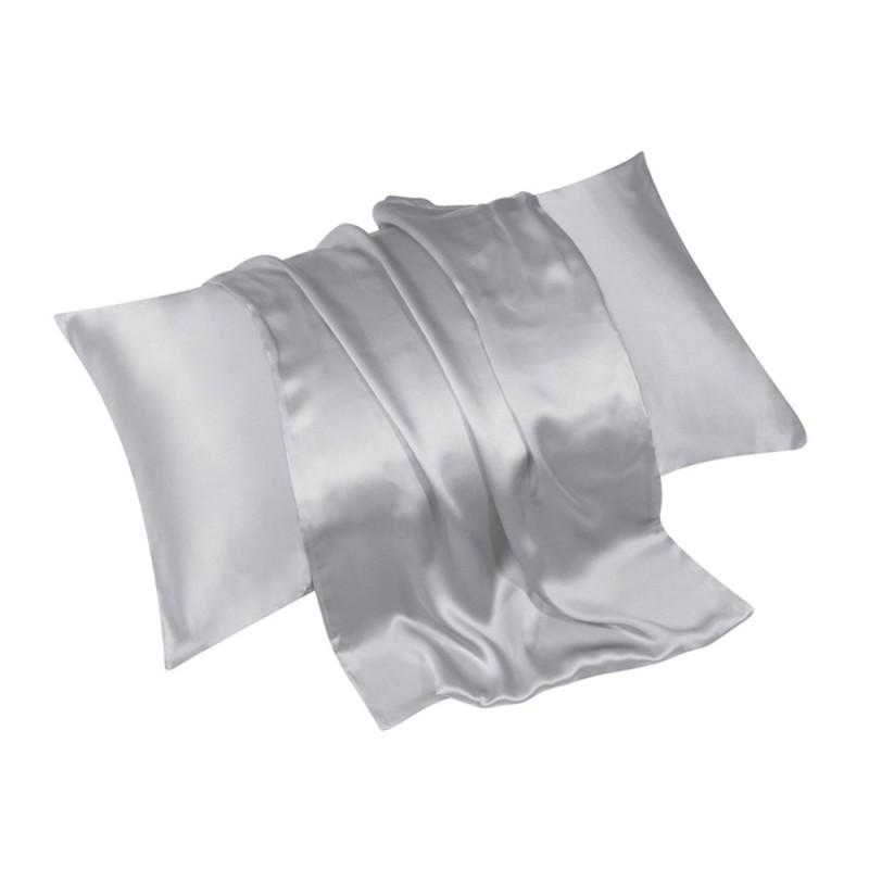 100% Pure Mulberry Silk Pillowcase 16 Momme Double-Sided Envelope Style Bedding Comfort