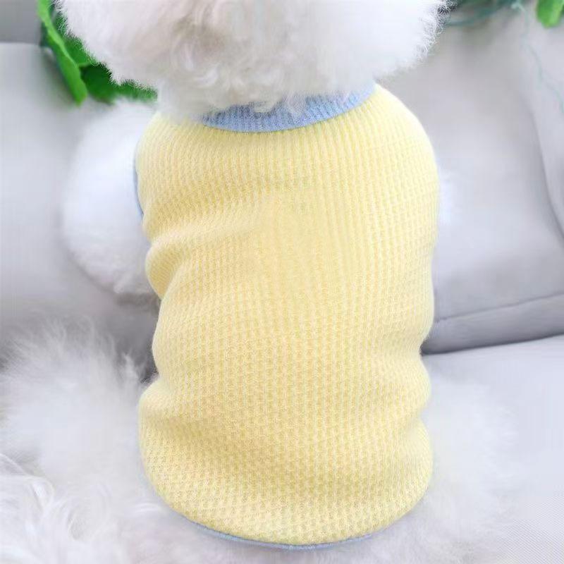 Spring and Autumn Puppy Dog Cat Pet Clothes Suspender Vest