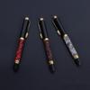 3D Pattern Chinese Dragon Golden Clip Pen with M Nib for Antique Gift