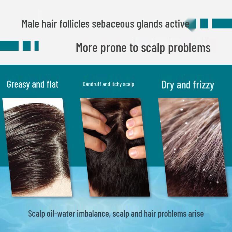 Aqua Label Men's Volumizing Anti-Dandruff Shampoo