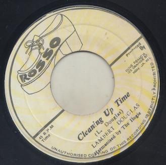 7inch Record LAMBERT DOUGLAS Cleaning Up Time NONE Rosso Jamaica Reggae Ska Dub Used