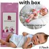 43CM Silicone Body Rebborn Baby Dolls Handmade Vinyl Silicone Lifelike Alive Babies Doll Toys