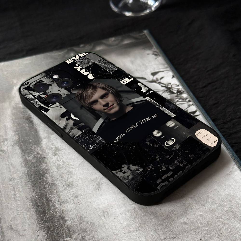 Чехол для телефона E-Evan Peters Силиконовый Мягкий Для IPhone 17 Air 16 15 14 13 12 11 Plus Pro Max Plus