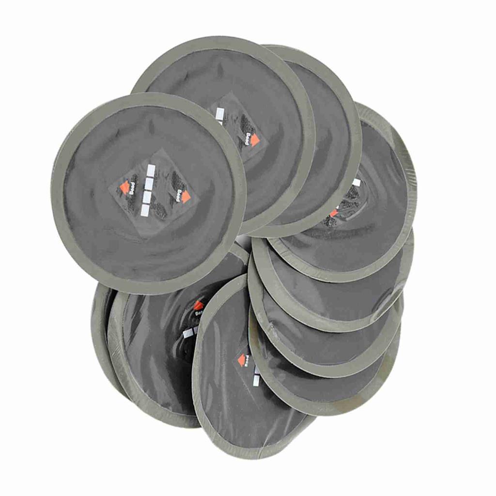 10 шт., 90 мм, автомобильные шины из натурального каучука, ремонт проколов шин, пластырь Cold Roud, бескамерные патчи