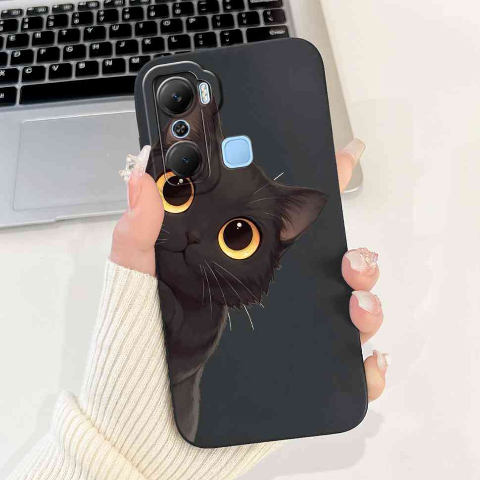 Чехол для Infinix Hot 12 Pro X668C Защитный Мягкий Тонкий Милый Мультяшный Узор Чехол Для Infinix Hot 12 Hot12 Pro Чехлы Для Телефона Чехол