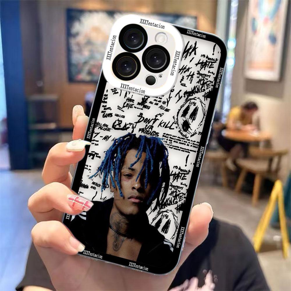 Чехол для телефона Rapper 17 X-XXXTentacion Прозрачный для Realme 15 5 6 7 7I 8 8I 9 9I 10 11 12 NOTE 70 C75 C71 C67 C65 C55 C53 C35 C33 Чехол