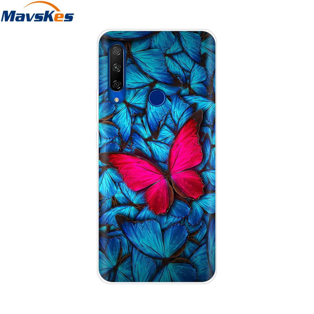 Крашеный чехол для Alcatel 1S 2020 5028Y 5028D Чехол Мягкий силиконовый чехол TPU Funda для Alcatel 1S 2020 Чехол Обложка Etui Бампер Coque