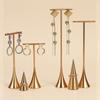 Metal T Bar Earring Display Stand for Shop Selling Stud Earrings Storage Holder Dangle Jewelry Ring Photography Organizer Hanger