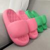 Fashion Patform Slippers Women Summer 2025 New Fashion Thick Bottom Soft Sandals Home Couples Bathroom Non-Slip Outdoor Beach Slippers