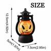 Durable Halloween Pumpkin Lantern Creative Atmosphere Lamp Halloween Ornament  Desktop Ornament