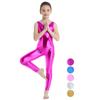 Kid Girls Ballet Dance Leotard Catsuit Gymnastics Full Body Jumpsuit Dancewear