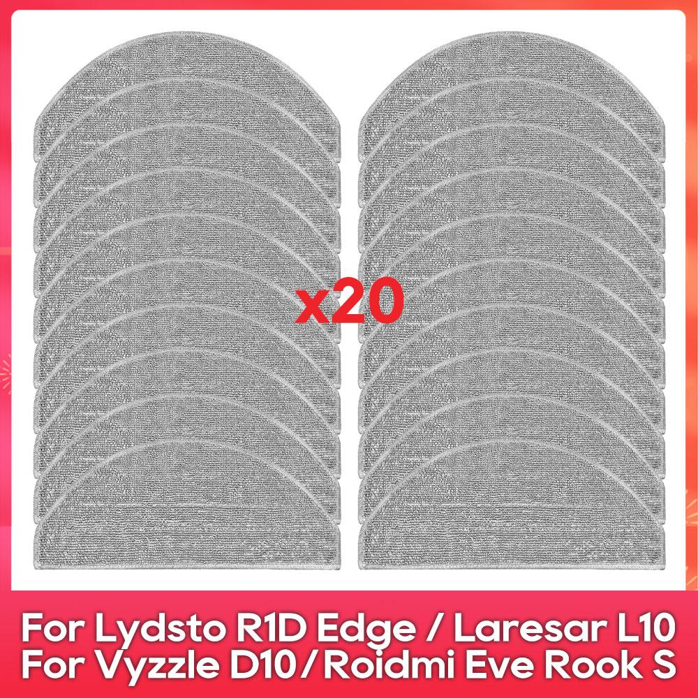 Fit For ( ILIFE V20, Vyzzle D10, Laresar L10, Lydsto R1D Edge, Roidmi Eve Rook S, MiWhole M9 Lite ) Part Brush Filter Mop