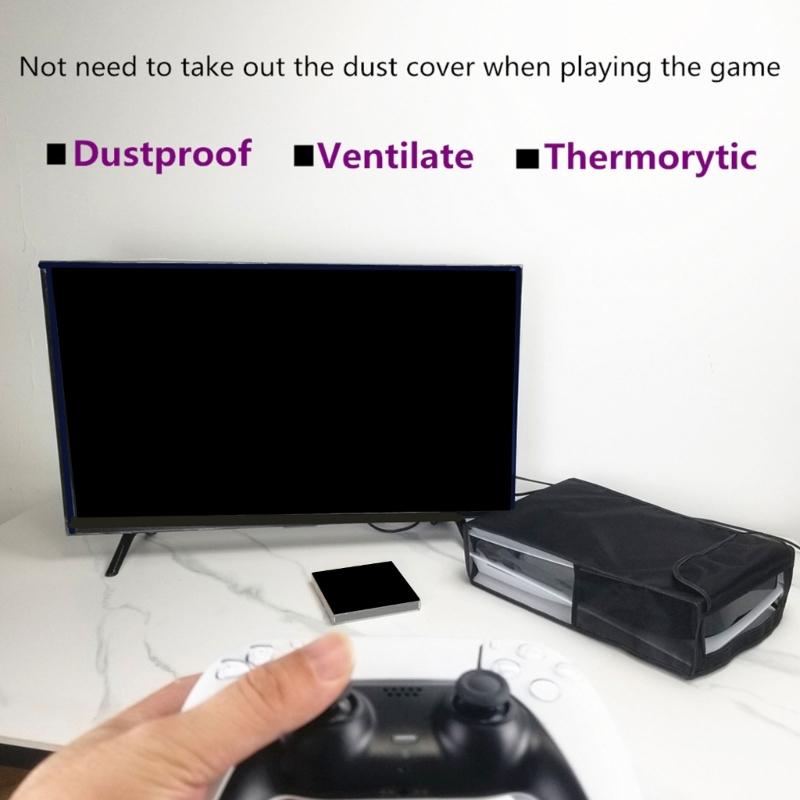 Вертикальный/Горизонтальный Защитный Чехол Пылезащитный Чехол для Цифрового и Дискового Издания Защита от Пыли Чехол для Консоли Игровой Аксессуар