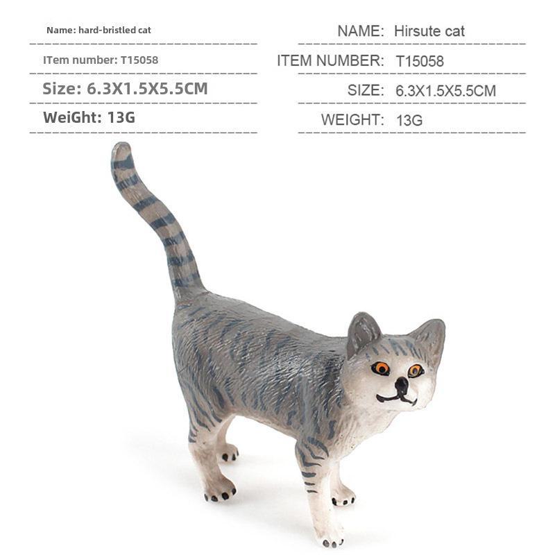 Детский набор игрушек «Черно-белый котенок» — китайские сельские украшения в виде кошечки