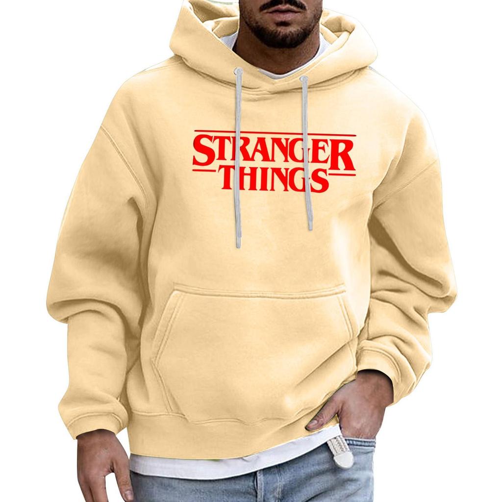 Мужской Спортивный Повседневный С Длинными Рукавами С Карманом Капюшон Толстовка