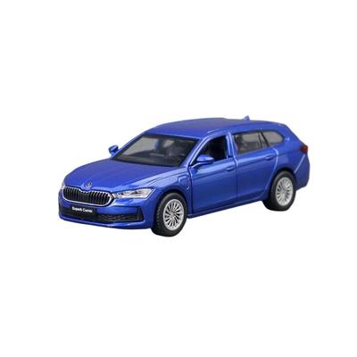1/43 Skoda SUPERB Металлическая модель автомобиля Литье под давлением и игрушечные транспортные средства Модель автомобиля Масштабная миниатюрная модель автомобиля Игрушки для детей
