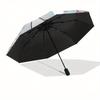 Hello Kitty,Floral Automatic opening and closing folding umbrella with 8 rib frame and compact travel design,perfect for all occasions | S