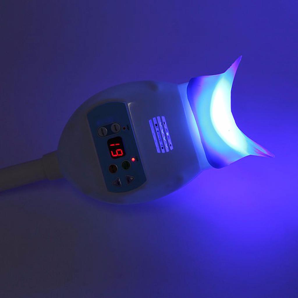 Pro 100-240V 300W Dental Chair Teeth Whitening Machine Blue Equipment Cold Light LED Lamp Bleaching Accelerator Care Bleaching System for Oral Care