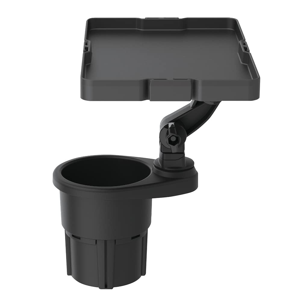 Tsuchiya Yac ZE-68 Car Supplies, Drink Intray, Tray, Table, Black, 7.1 X 8.3 X