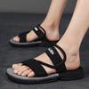 Fashion Flip-flops Beach Slippers Man Summer Ankle Wrap Shoes Slip-resistant Slide Sandals Summer Male Slippers Beach Water Shoes Zapati
