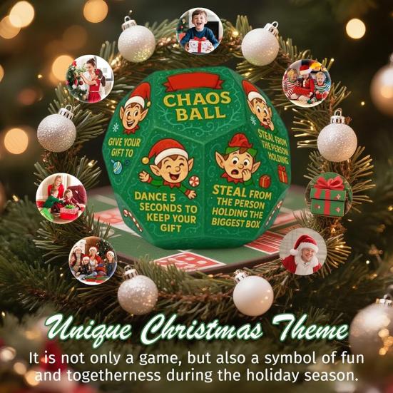 Шт. Веселая игра для вечеринки обмена подарками Кубики Санта Обмен подарками