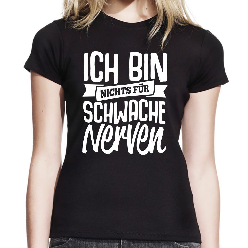 Ich Bin Rien pour Faible Nerfs Culte Prétentions Comedy Amusement Femmes Girlie