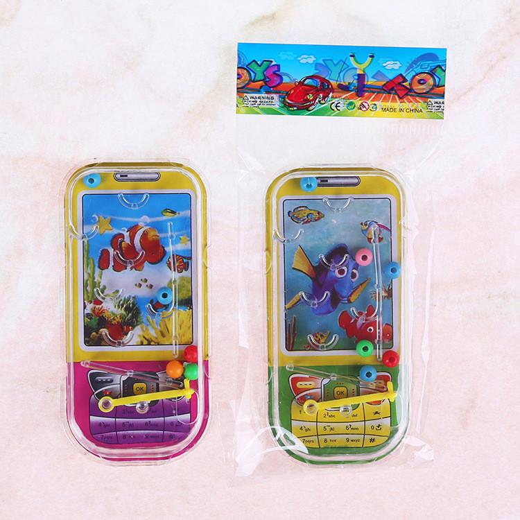 Plastic Toddler Maze Ball Toy With Mobile Phone Shape For Creative Gift Play