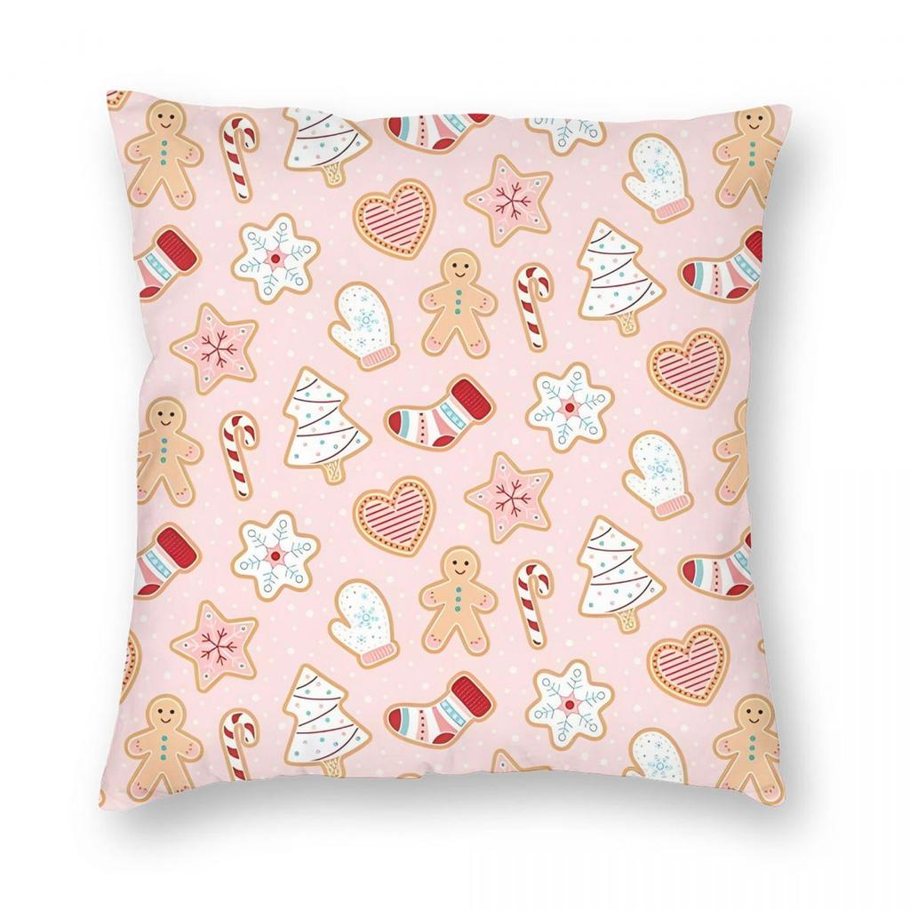 Red Car With Christmas Tree On Roof Pillowcase Printing Fabric Cushion Cover Gift Throw Pillow Case Cover Home Wholesale cm