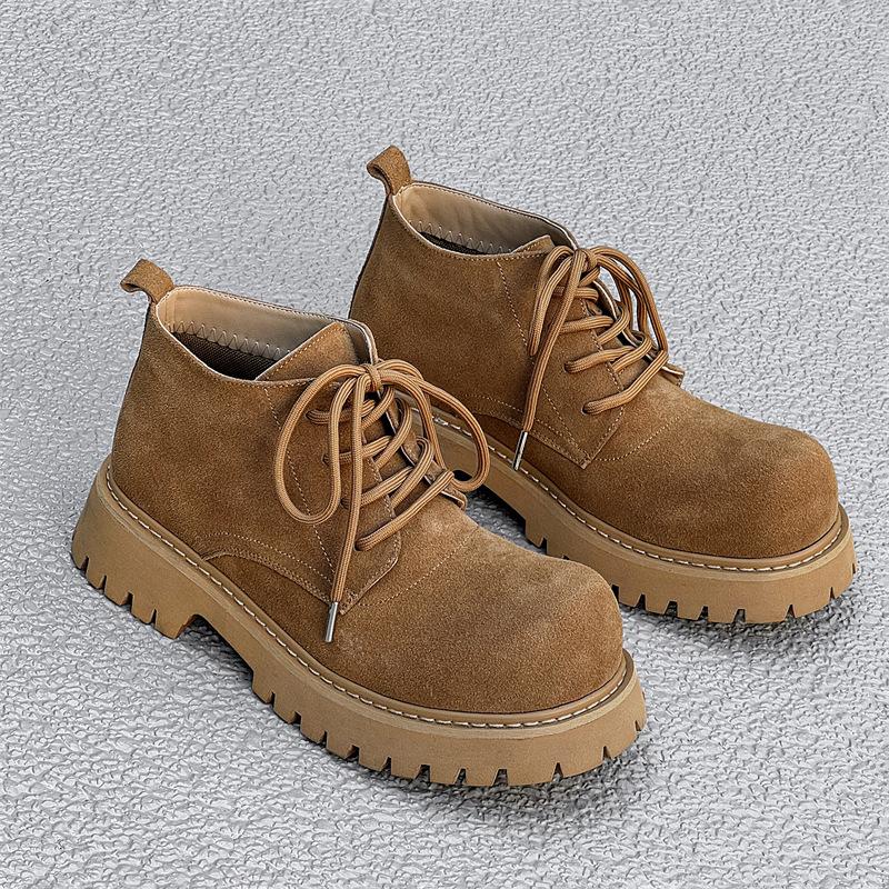 Ботинки Martin для альпинизма, мужские, весенние, новые британские ботинки с большой головкой, средние, из ревеня 1638-J