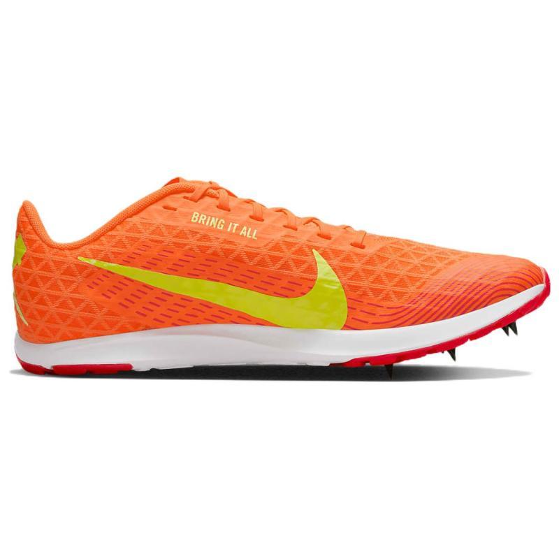 Nike Кроссовки Air Zoom Rival Xc Spikes 5 'Total Orange Volt' повседневные CZ1795-801