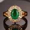 Sace Gems Классическое кольцо из медного сплава с цирконом, женские ювелирные изделия, свадебный подарок для вечеринки