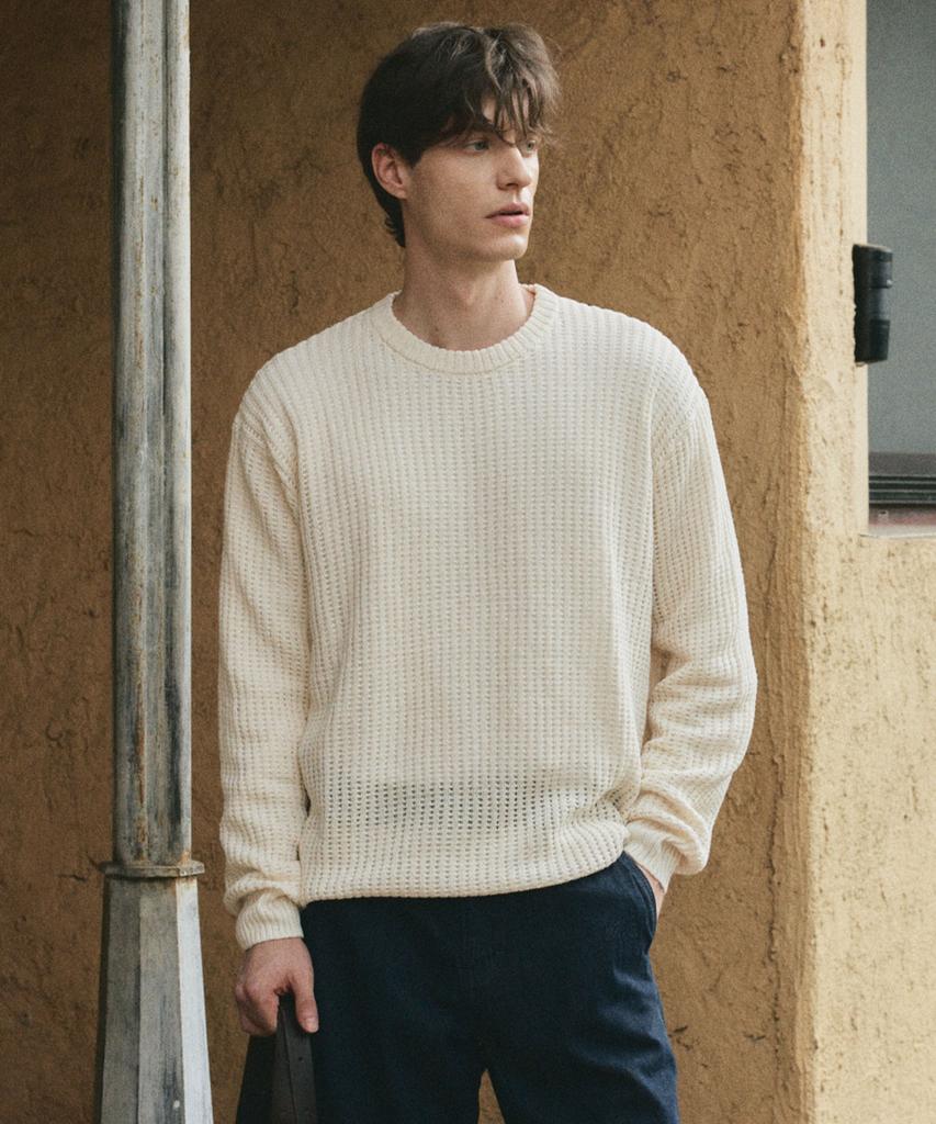 SIECLE Cotton Sheer Knit (Ivory)