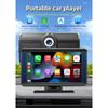 7-дюймовый портативный автомобильный MP5-плеер, умный стереорадио, Carplay, Android, авто, сенсорный экран, беспроводной BT, FM, универсальный мультимедийный монитор
