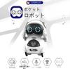 Mini English Robot Toy, White, Sings, Dances, and Reacts to English Words, Perfect for Kids, Carry in Your Pocket, Birthday Gift (White)