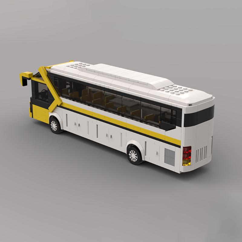 590 шт Speed Champions City Coach Bus Model Building Blocks Technology Bricks DIY Creative Assembly Kids Toys Holiday Gifts