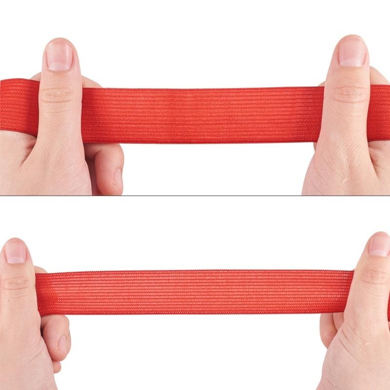 20 штук эластичных швейных лент шириной 25 мм, идеально подходящих для рукоделия и швейной фурнитуры