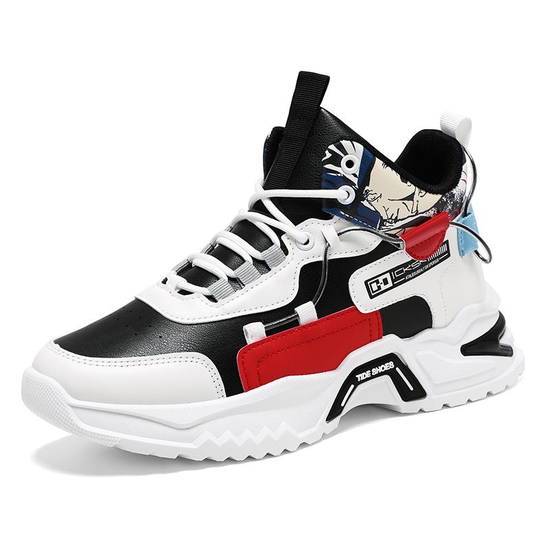 Студенческая повседневная спортивная обувь Четыре сезона Новые мягкие подошвы Удобная уличная обувь для бега Мужские кроссовки Модная обувь для ходьбы
