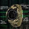 SAMDA Watch спортивные водонепроницаемые электронные часы камуфляжные многофункциональные электронные часы