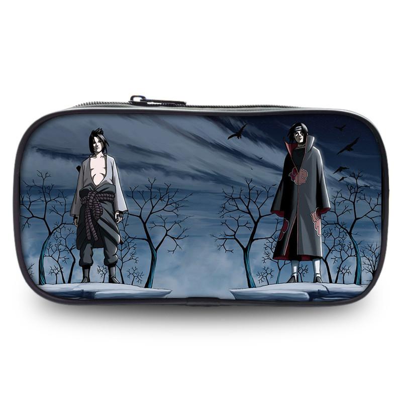 Naruto Anime Character Print Single Layer Stationery Storage Bagfor Students