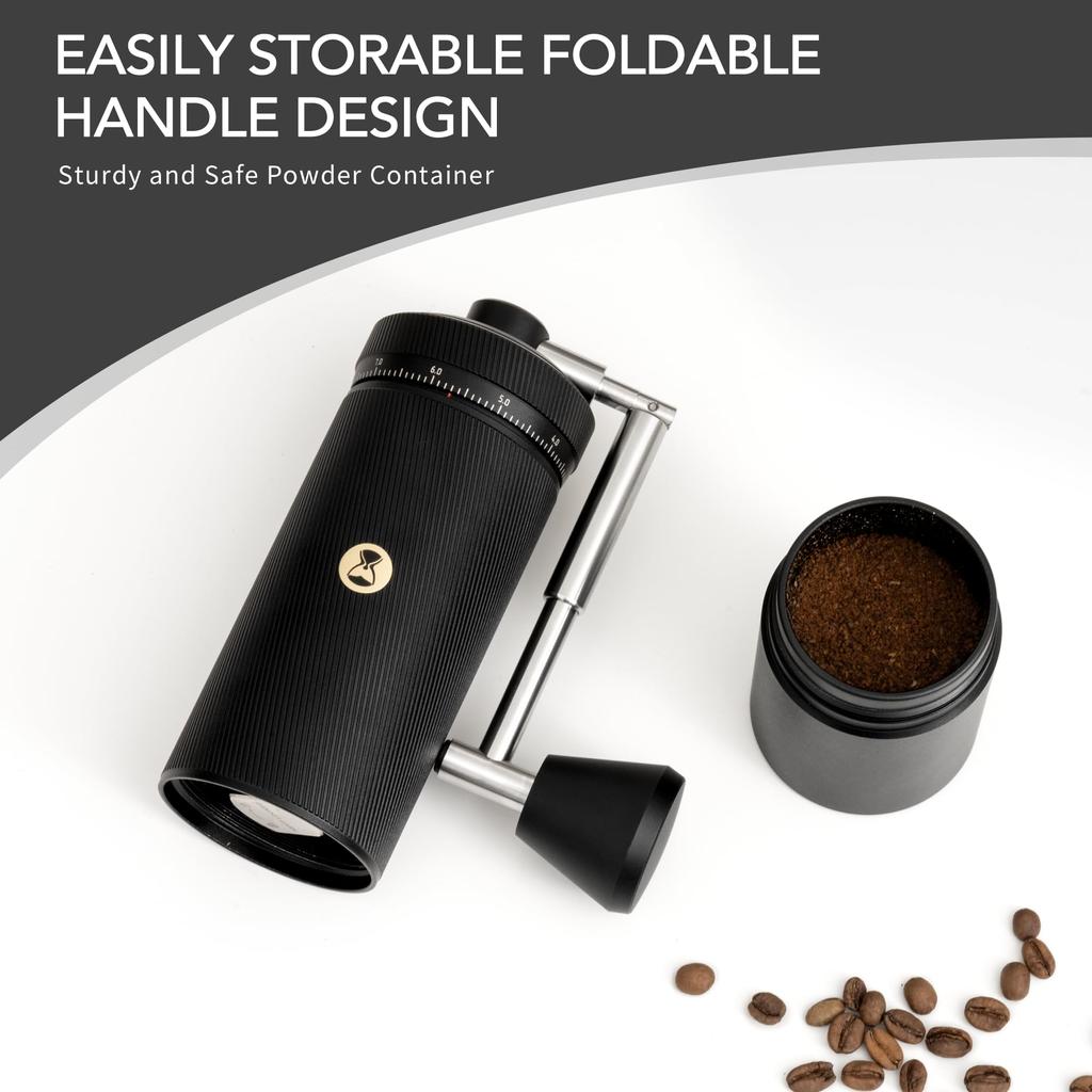 Ручная кофемолка TIMEMORE Chestnut S3 Кофемолка Time More Ручная кофемолка Емкость бункера 30 г Полностью металлический внешний циферблат Оснащена ступкой S2C 890