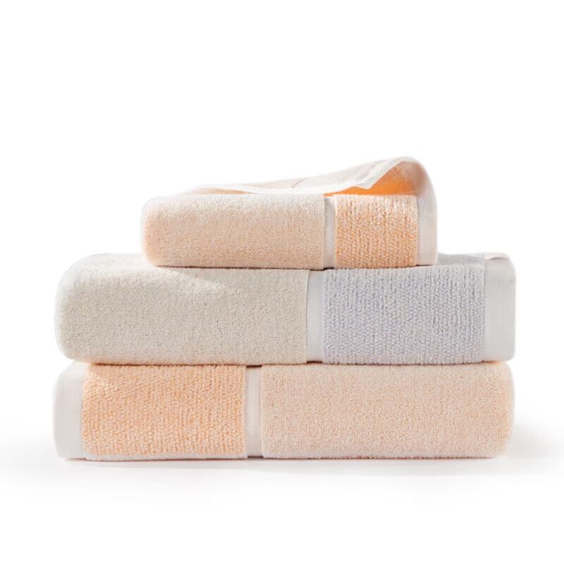 Jieyu "Autumn Water" Combed Cotton 2-Pack Towel Gift Set