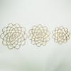 3 Pcs Stainless Steel Flower Grid 4/5/6 Inch Floral Arranging Tool Reusable Wire Flower Frog Grid for Easy Flower Arrangement