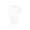 Caravaggio Paint Slim Tee White/Black Men Tops OMAA027C99JER0050110