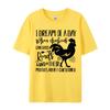 I Dream Of A Day When Chickens Can Cross TShirt Family Tops Shirts For Unisex Cotton Top TShirts Casual Cheap