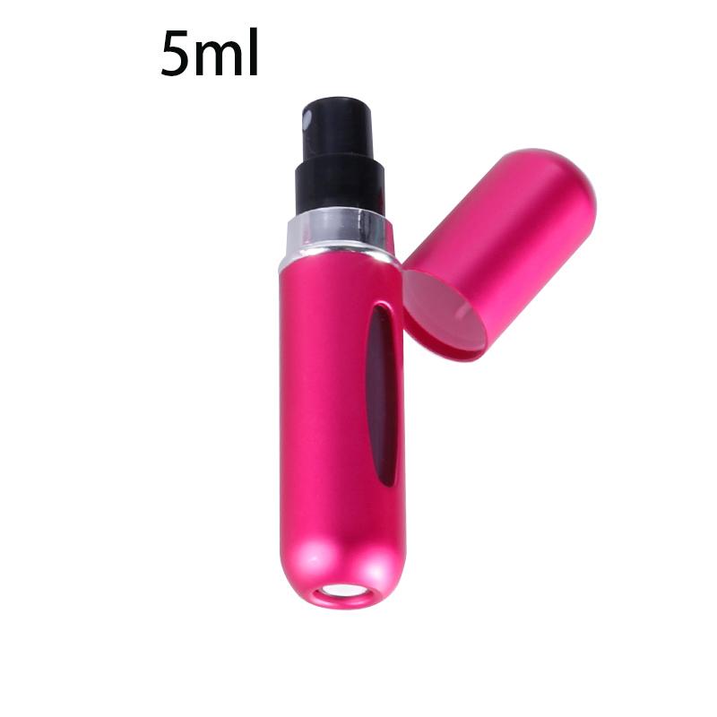 Refillable Mini Perfume Bottle Portable Cosmetic Bottle Spray Bottle Atomizer Spray Container Travel Refillable Bottles 5ml KTY