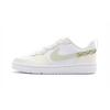 Кроссовки Court Borough Lime Mel Leather Устойчивые к истиранию Нескользящие Низкие Скейтбордические Женские Цианово-бежевые BQ5448-100(team660-)