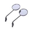 1Pair Rear View Mirror Adjustable 360° Rotation Reflector Handlebar Rearview Mirror For Motorcycle Bike Electric Scooter