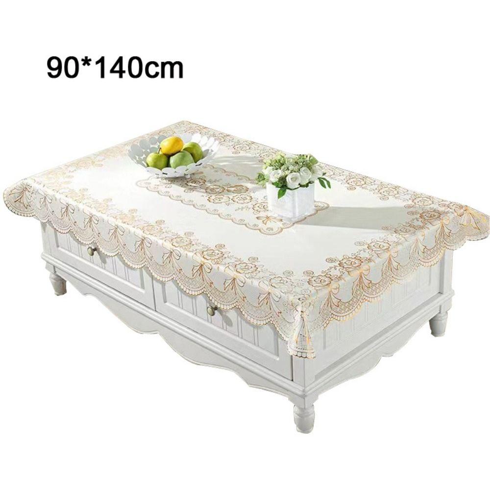 Oil-proof Table Cover PVC Table Pad Party Supplies European Style Tablecloth Dining Table